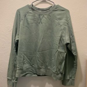 Mint green crew neck